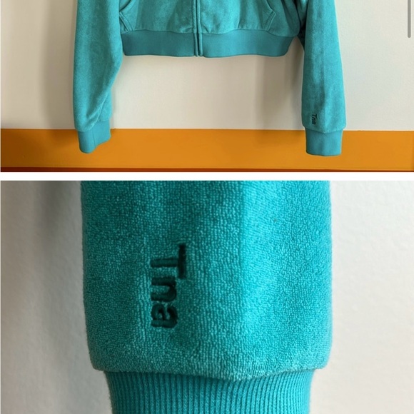 Aritzia TNA Terry Towel Boyfriend Hoodie - Small - Picture 5 of 8